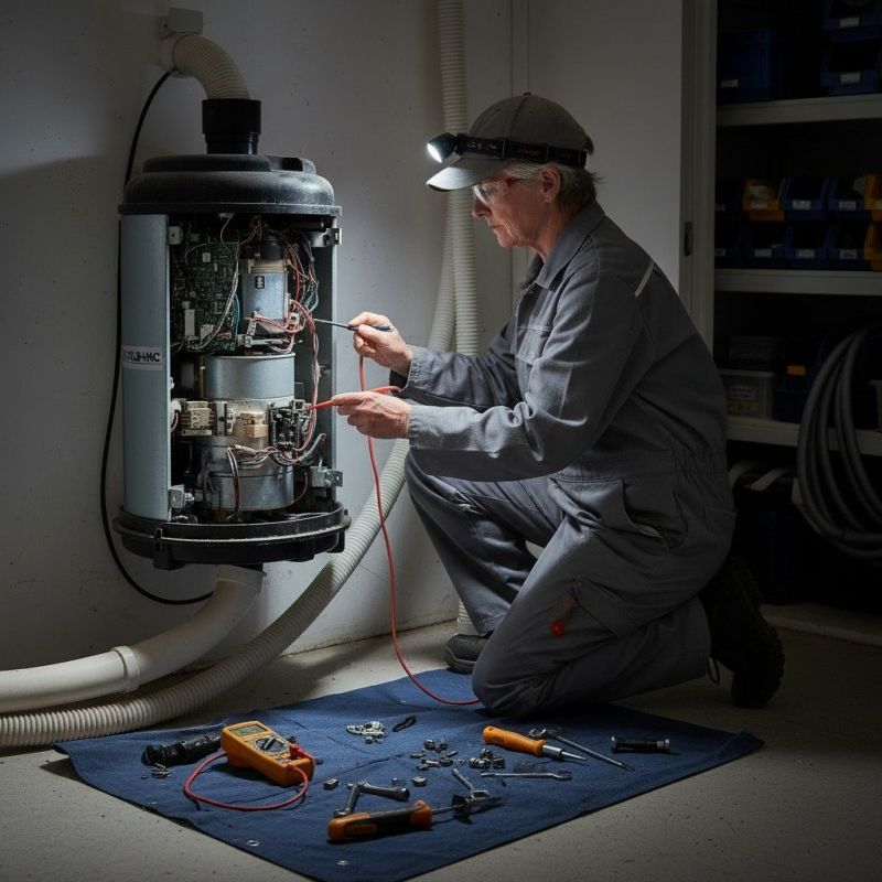 Local Central Vacuum Repair pros at work